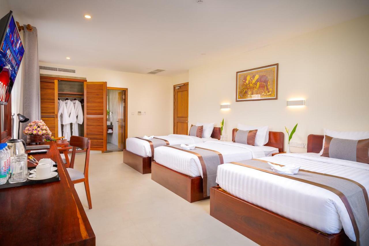 Mony Reach Angkor Hotel Siem Reap Esterno foto