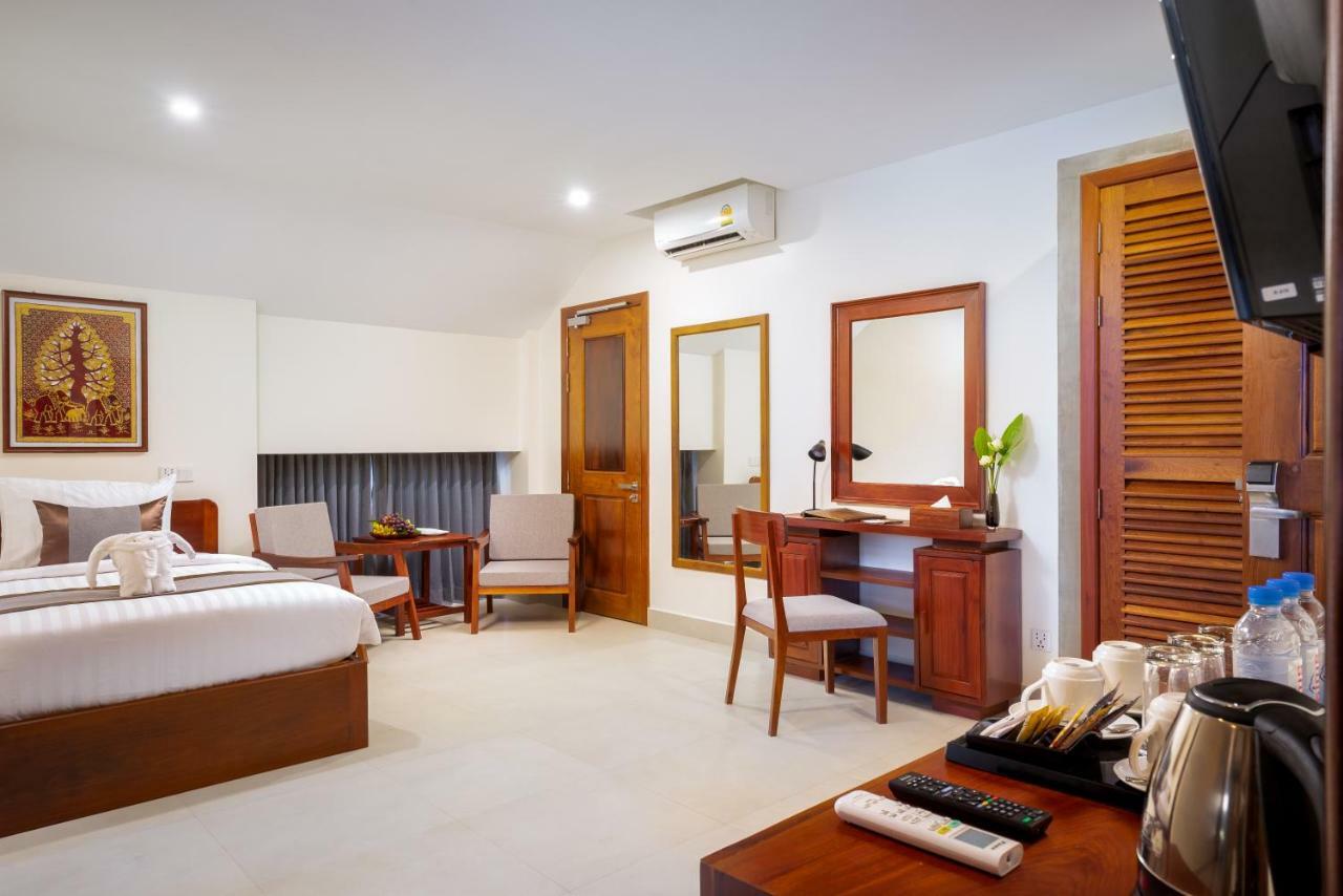 Mony Reach Angkor Hotel Siem Reap Esterno foto