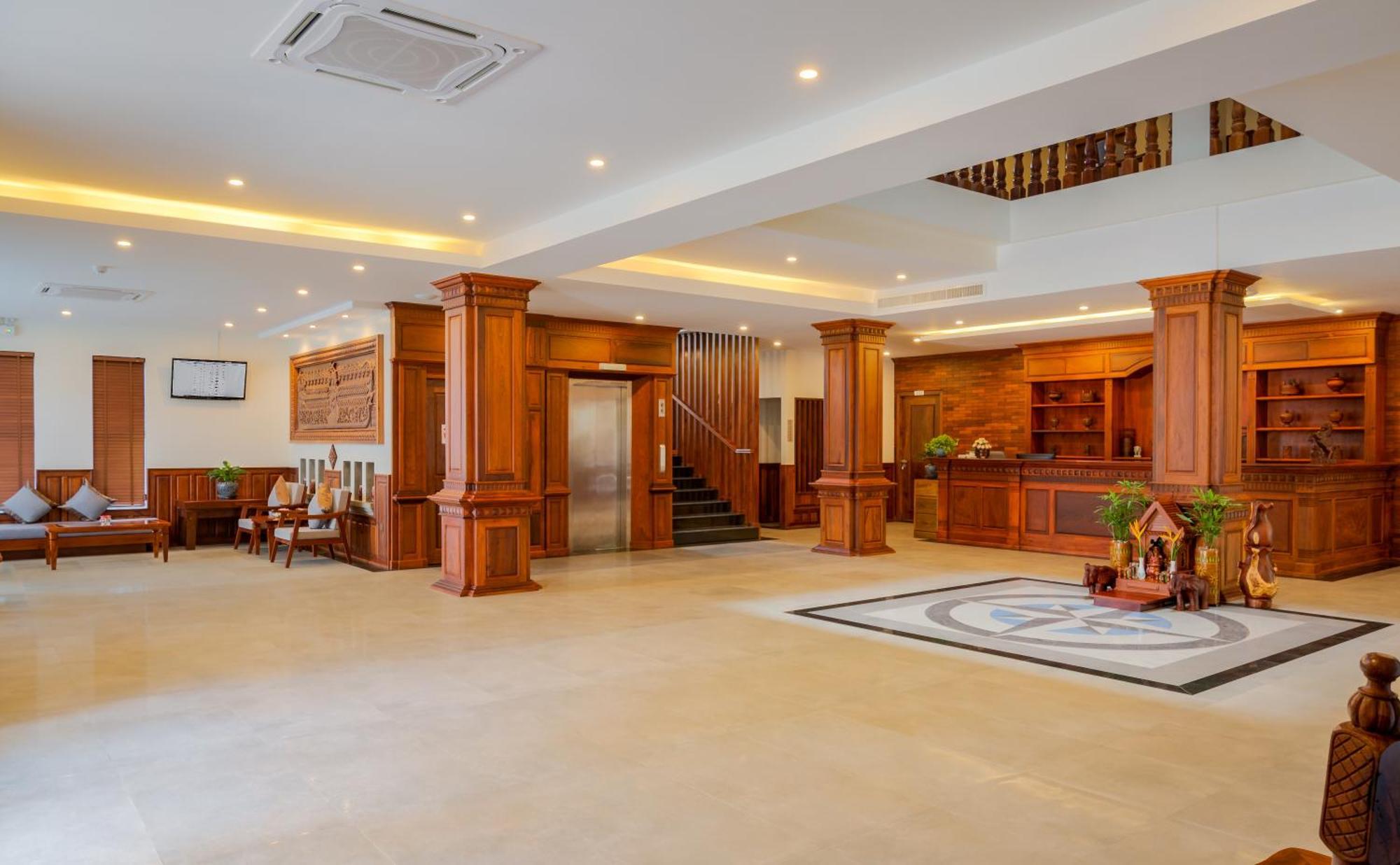 Mony Reach Angkor Hotel Siem Reap Esterno foto
